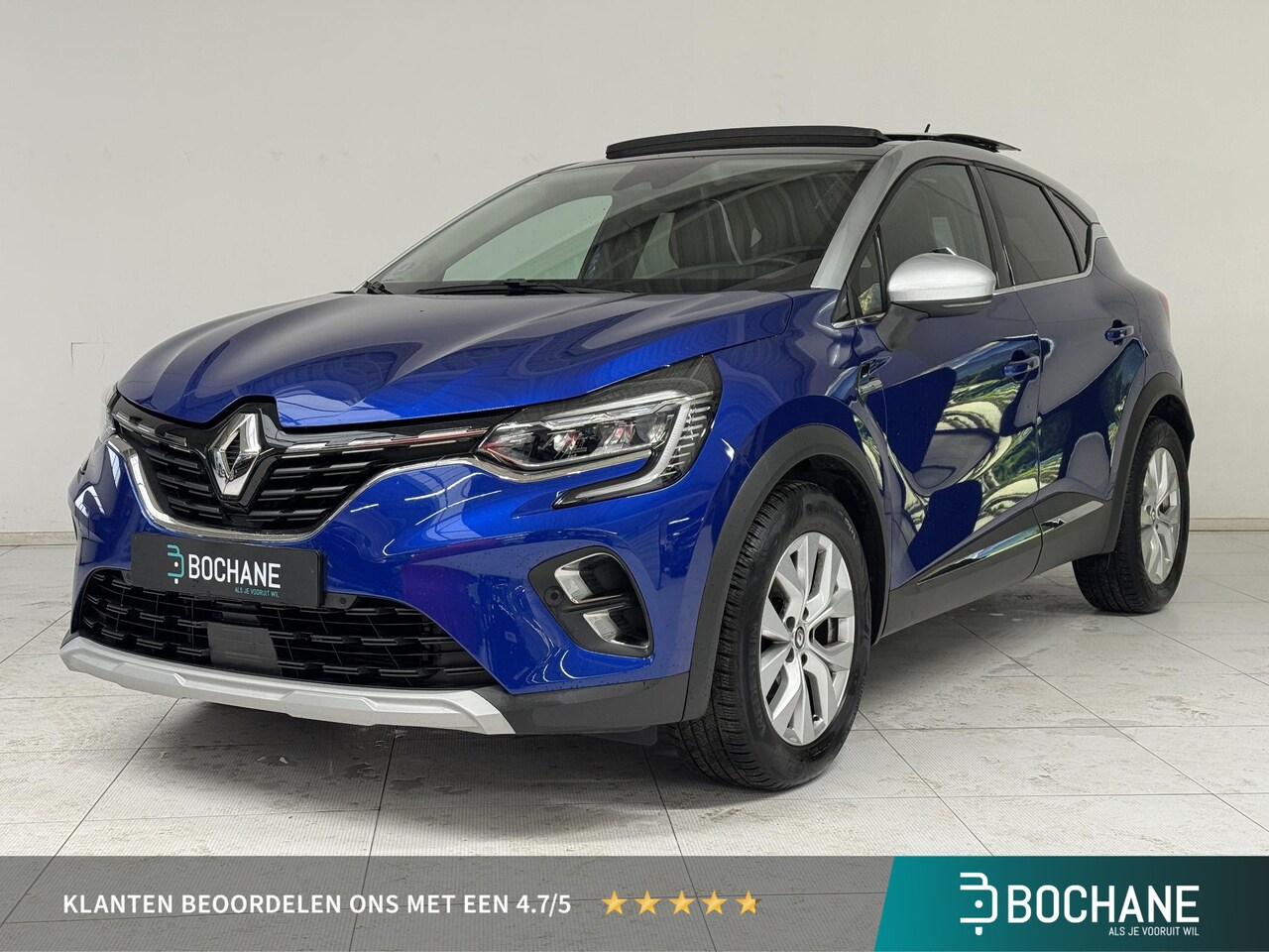 Renault Captur - 1.3 TCe 140 Intens | Navigatie | Panoramadak | Achteruitrijcamera | Trekhaak | - AutoWereld.nl