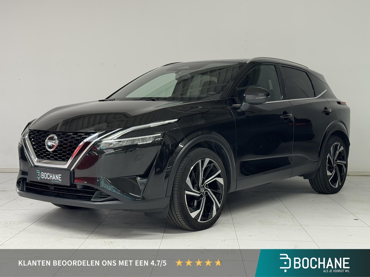 Nissan Qashqai - 1.3 MHEV Xtronic Tekna Plus | BOSE-Audiosysteem | Panoramadak | Leder | Stoelverwarming | - AutoWereld.nl