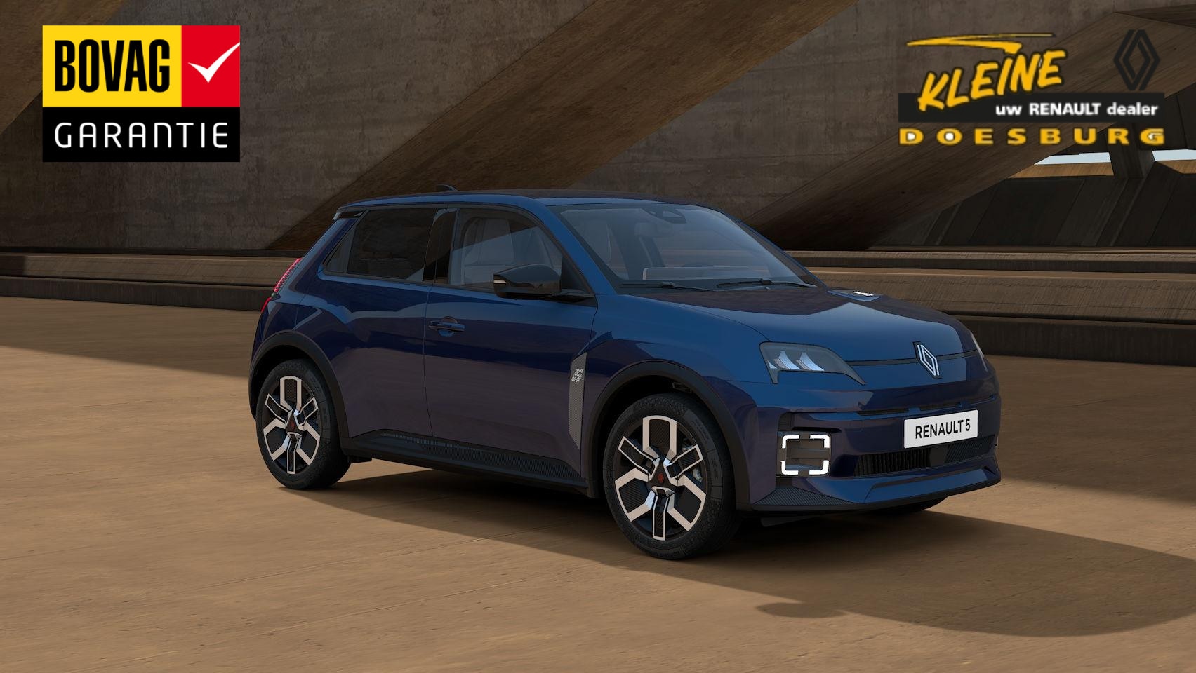 Renault 5 - comfort range techno 52 kWh Pack Winter | Nieuwe auto!! | V2G ready | Prachtige kleur bleu - AutoWereld.nl