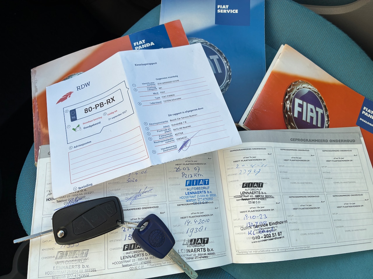 Fiat Panda - 1.2 Dynamic Automaat, Nieuwe Distributie/Banden!!
