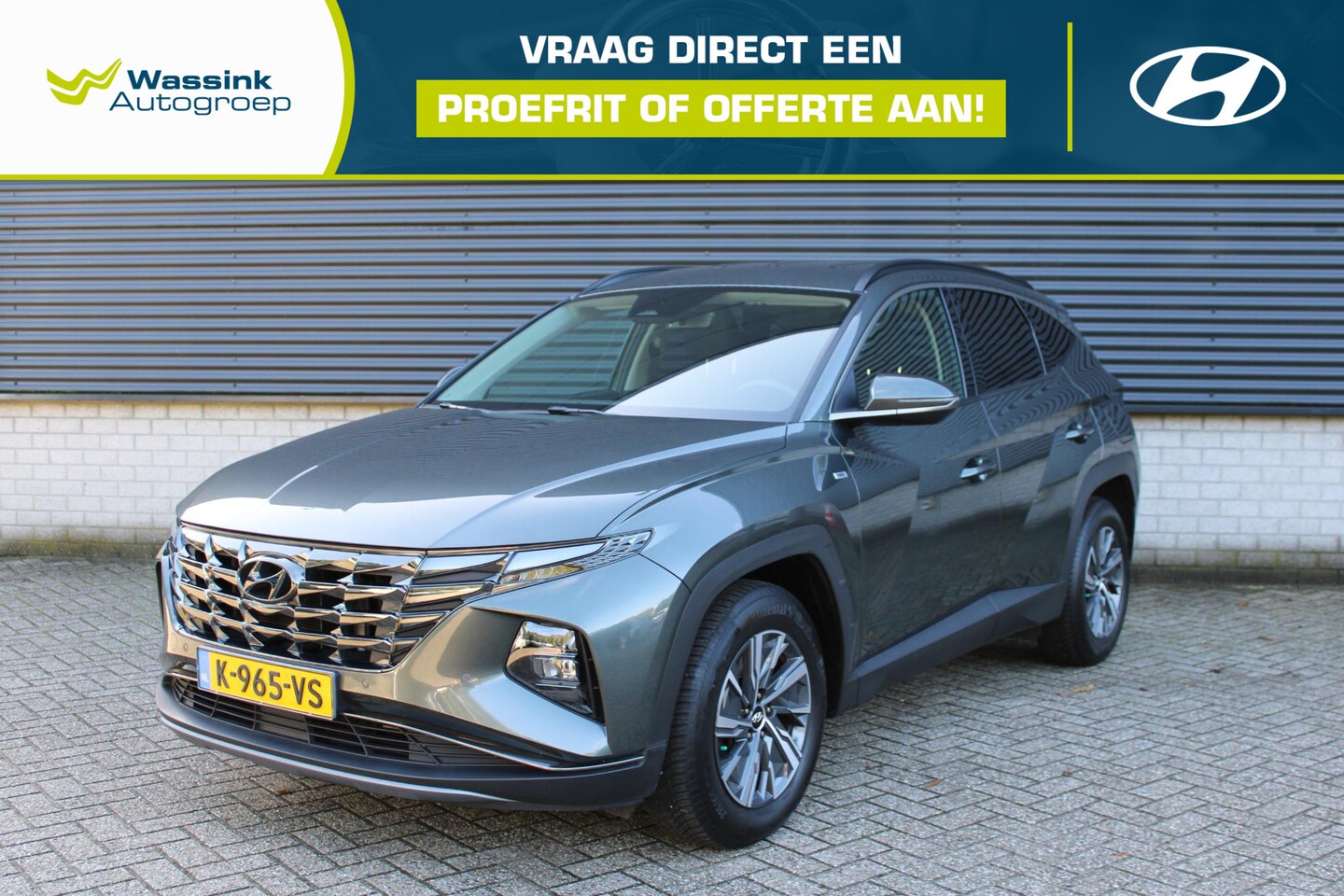 Hyundai Tucson - 1.6 T-GDI MHEV Comfort Stijlvol, ruim en comfortabel! - AutoWereld.nl