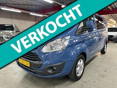 Ford Transit Custom - 290 2.0 TDCI L2H1 Limited DC, 2x schuifdeur, Marge