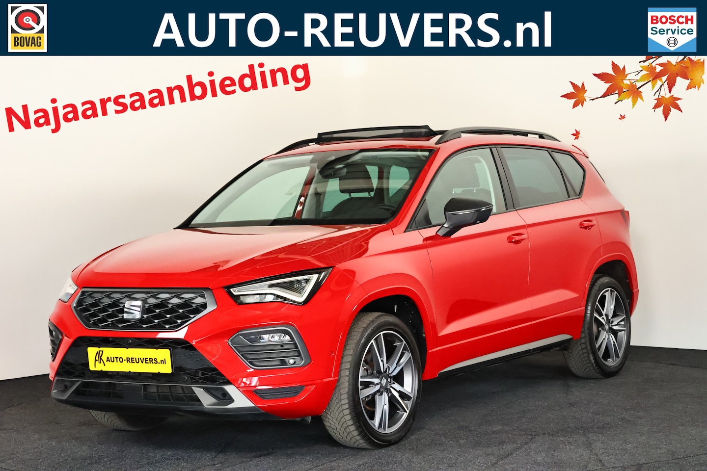 SEAT Ateca - 1.5 TSI FR Business Intense Panorama / ACC / Automaat / Full Link / FR - AutoWereld.nl