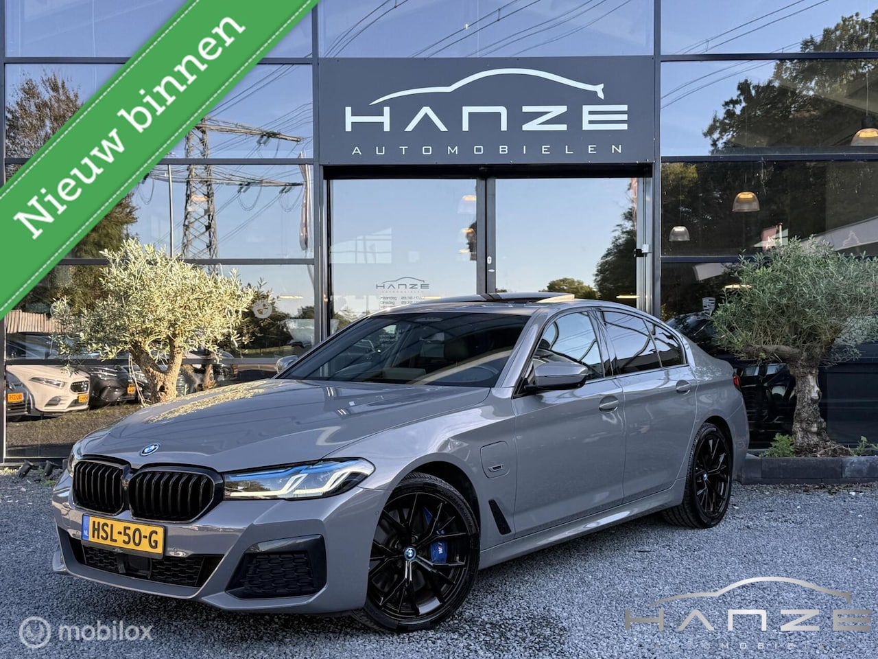 BMW 5-serie - 545e xDrive|M-Sport|Pano|Laser|HUD|360|Memory|Vol - AutoWereld.nl