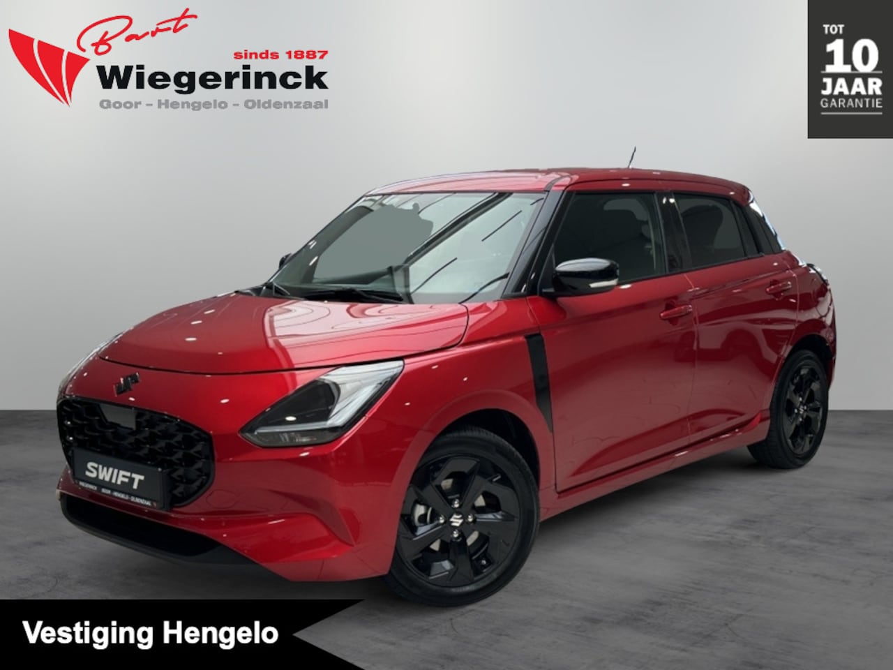 Suzuki Swift - 1.2 60 JAAR EDITIE [ SPECIALE BEKLEDING | STRIPING | ZWARTE ACCENTEN ] - AutoWereld.nl