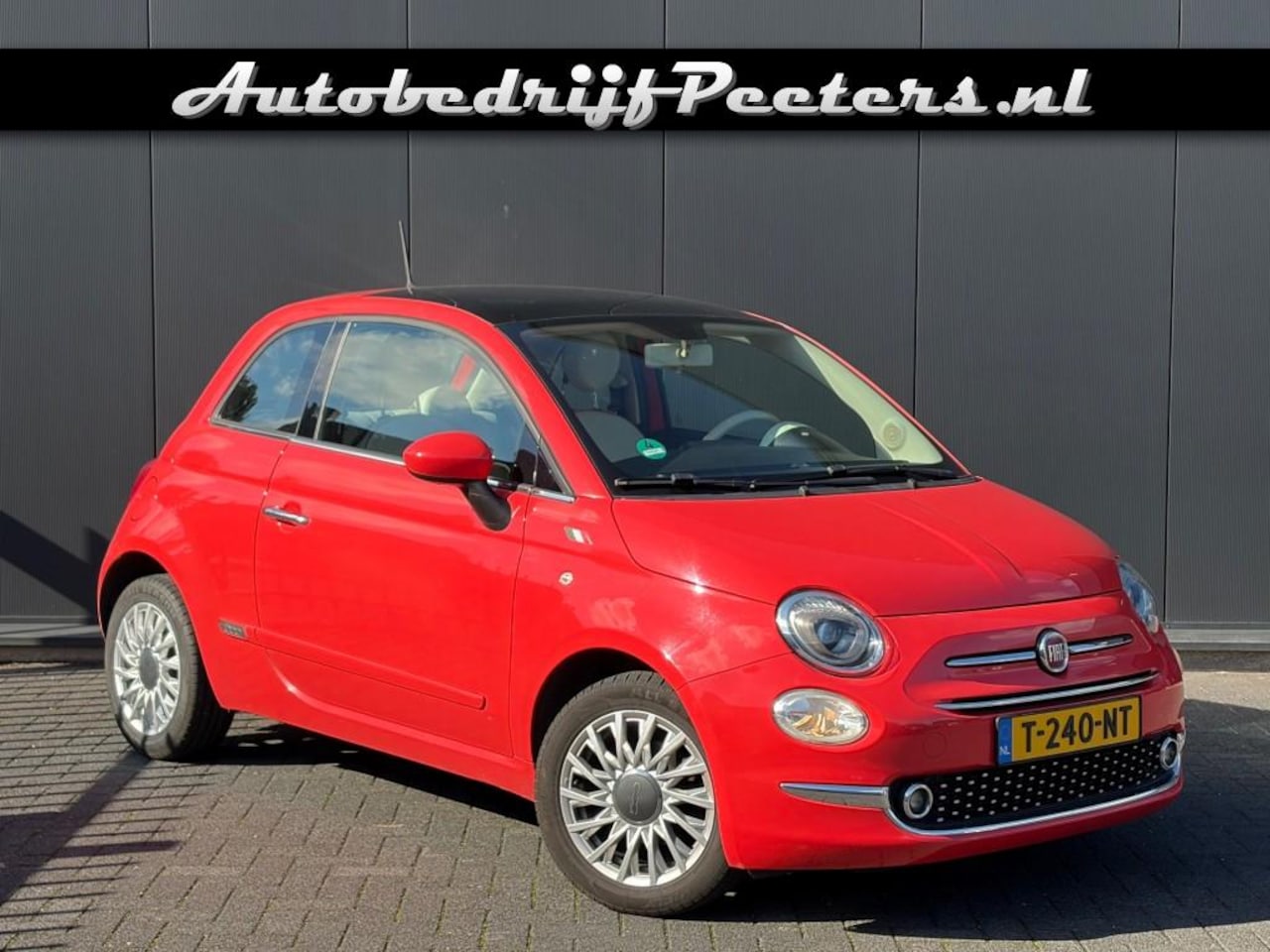 Fiat 500 - 1.2 Lounge Panoramadak Airco Cruise PDC 4-seizoensbanden - AutoWereld.nl