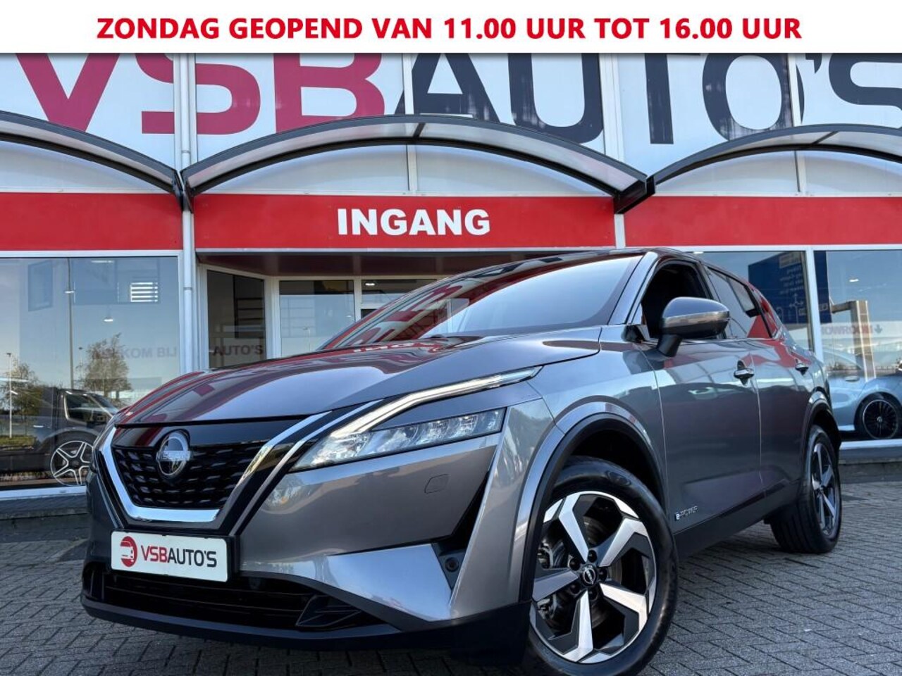 Nissan Qashqai - 1.5 e-POWER AUT. 190PK LED NAVIGATIE 360-CAMERA CARPLAY AIRCO LMV PDC - AutoWereld.nl