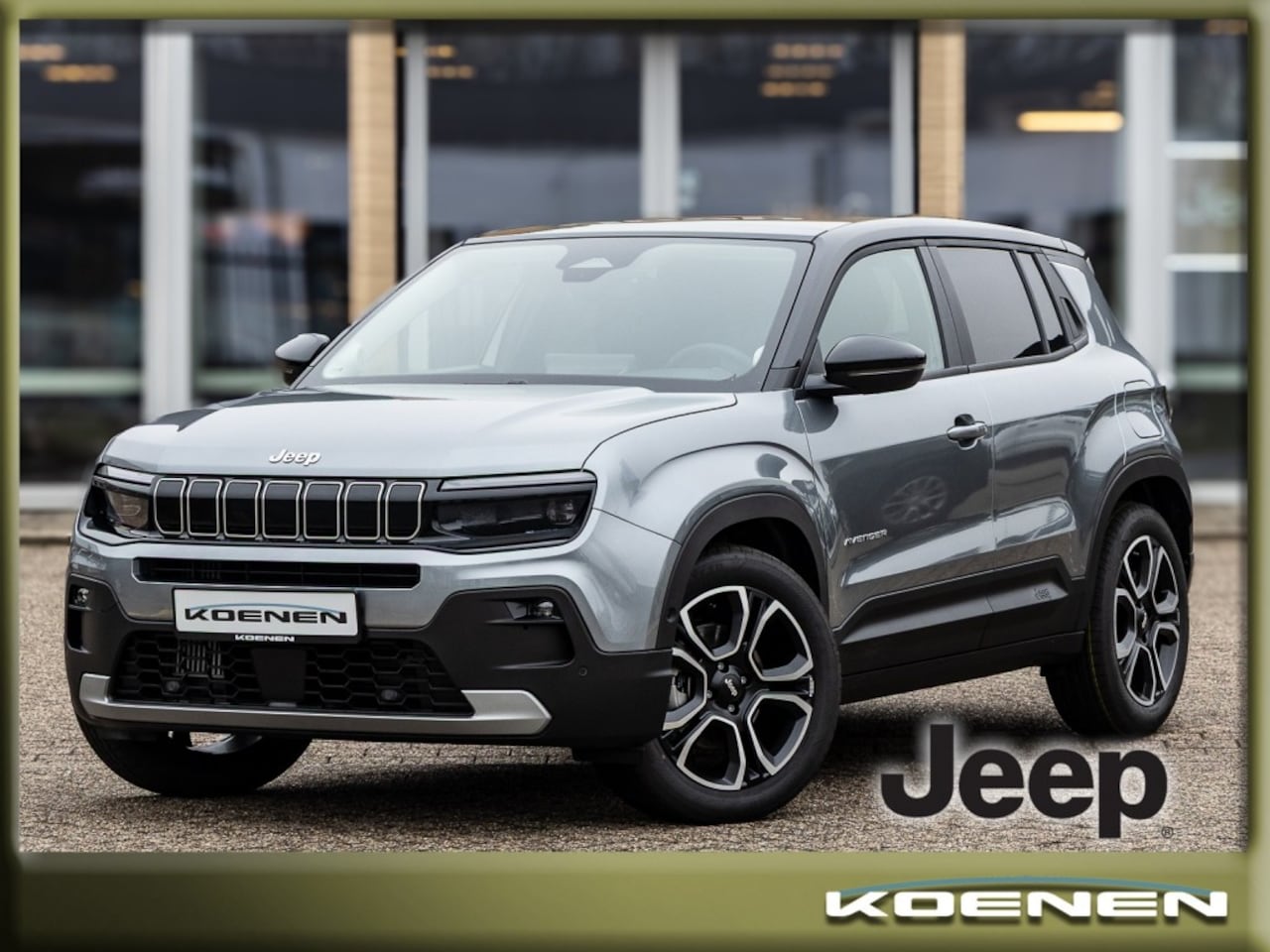 Jeep Avenger - 1.2 E-Hybrid SUMMIT Auto. PANO / LEER / ENTERTAINMENT PACK - AutoWereld.nl