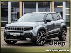 Jeep Avenger - 1.2 E-Hybrid SUMMIT Auto. PANO / LEER / € 7895, - voordeel