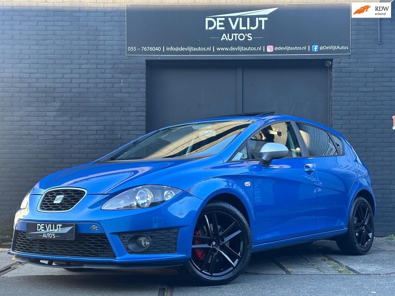 SEAT Leon - 1.4 TSI 125PK! FR | Schuifdak | Navi Carplay | Airco | Cruise Control | Elek Ramen | inklp - AutoWereld.nl