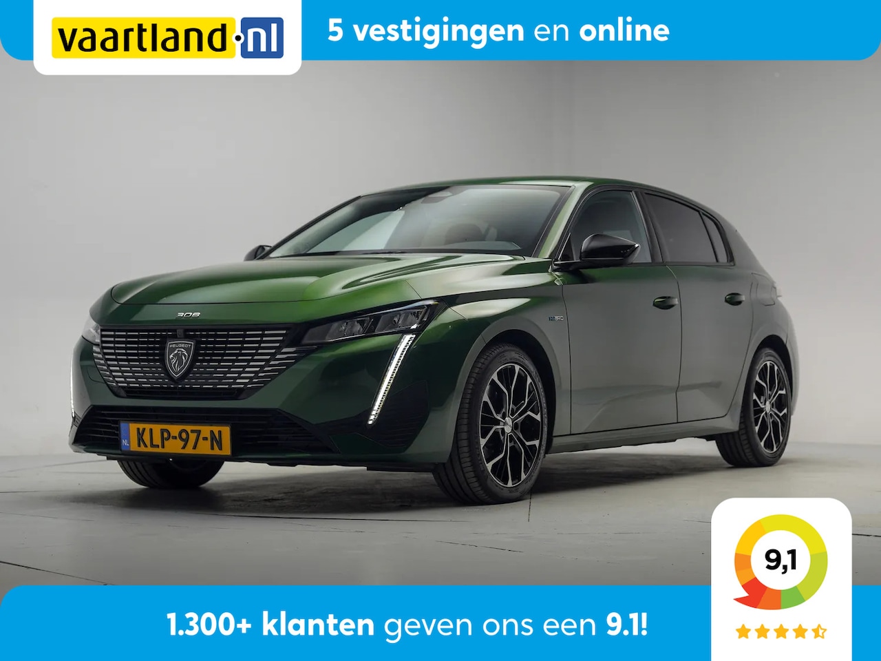 Peugeot 308 - 1.6 Hybrid Allure Pack [ Camera Navi Apple/Android Clima Cruise ] - AutoWereld.nl