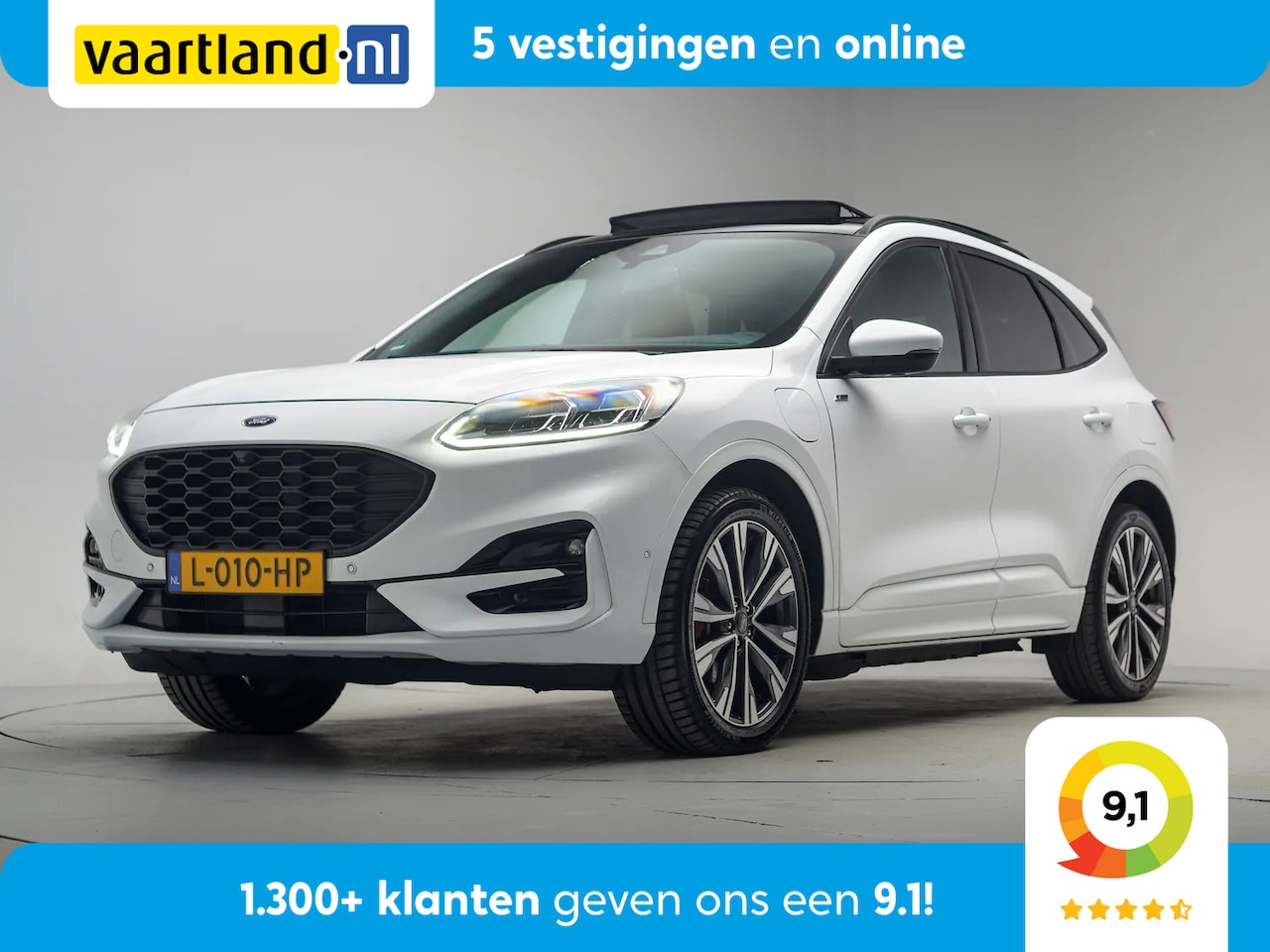 Ford Kuga - 2.5 PHEV ST-Line X [ Panorama Apple/Android Camera Winterpakket ] - AutoWereld.nl