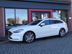 Mazda 6 Sportbreak - 2.0 SkyActiv-G 165 Exclusive-Line Leer Carplay/Android Stoelverw/koeling+achterbank Bomvol