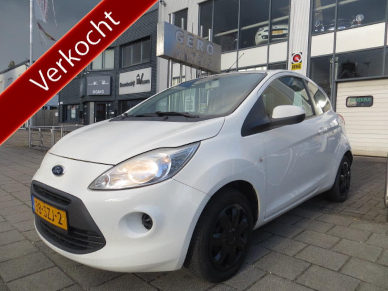 Ford Ka - 1.2 Cool & Sound start/stop nl-auto ,nette staat ! airco - AutoWereld.nl