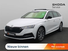 Skoda Octavia Combi - 1.4 TSI iV PHEV Sportline Business 204PK DSG Panoramadak, Parkeersensoren voor en achter,
