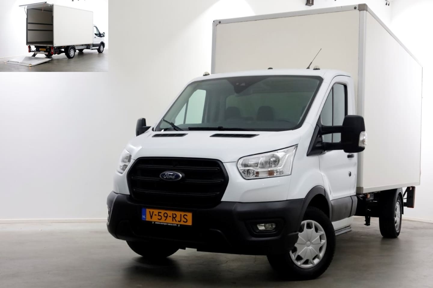 Ford Transit - 350 2.0 TDCI 130pk RWD Trend Bakwagen met laadklep 1.040kg laadvermogen 06-2022 - AutoWereld.nl