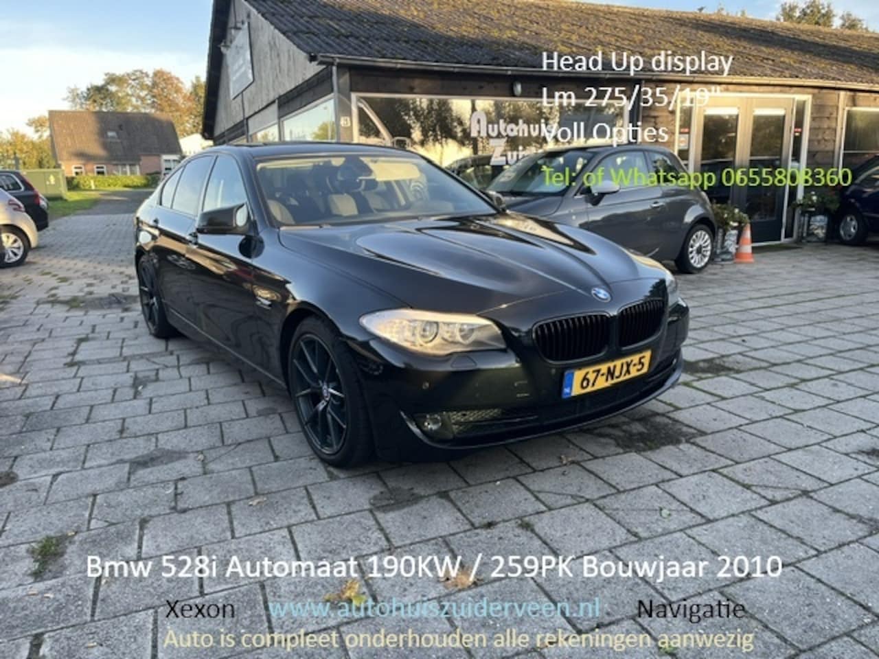 BMW 5-serie - 528i 258pk Aut. Executive Xenon 19"Lm Velgen - AutoWereld.nl
