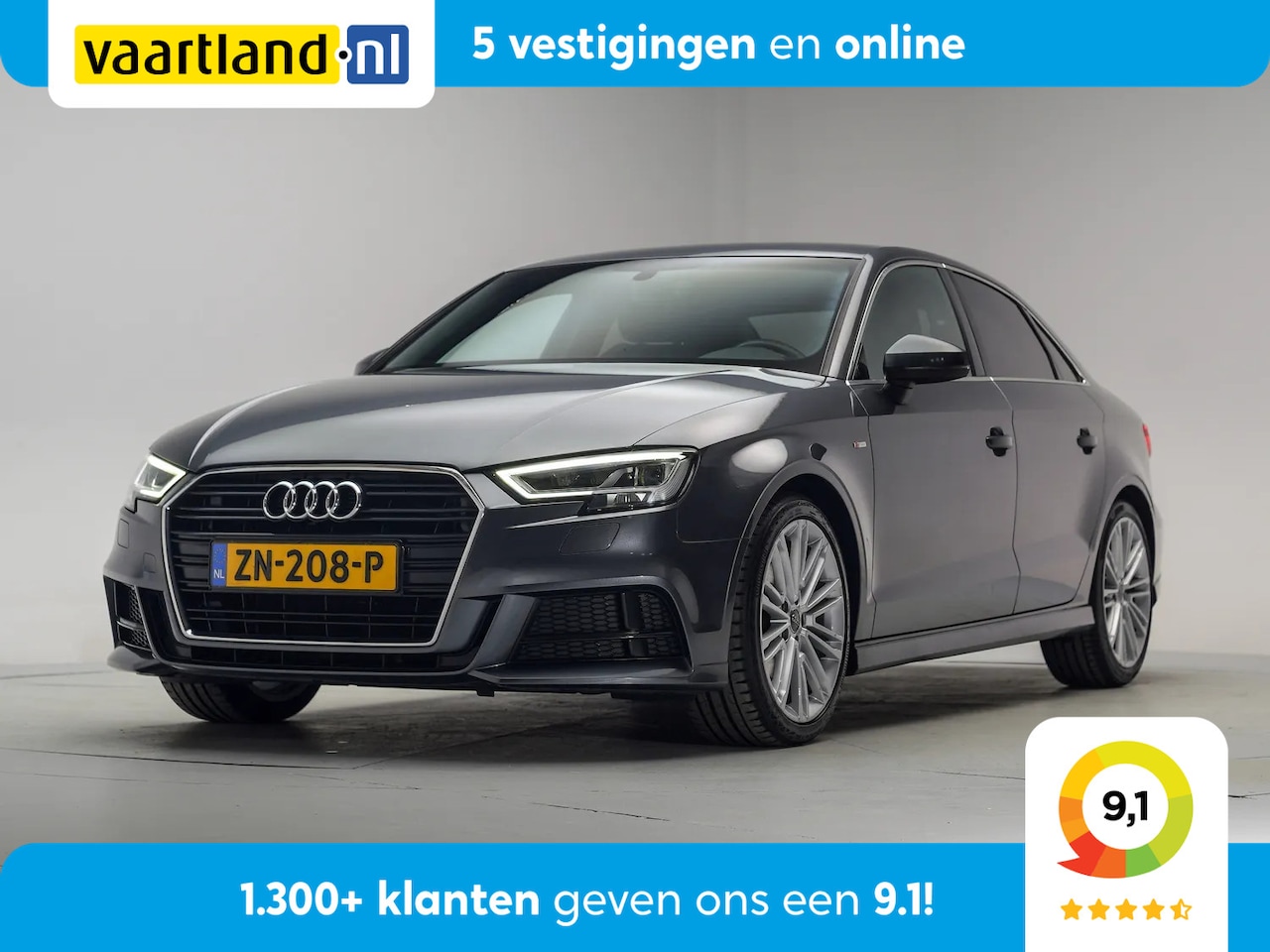 Audi A3 Limousine - 30 TFSI S Line Aut. [ LED Stoelverwarming Navi Clima ] - AutoWereld.nl
