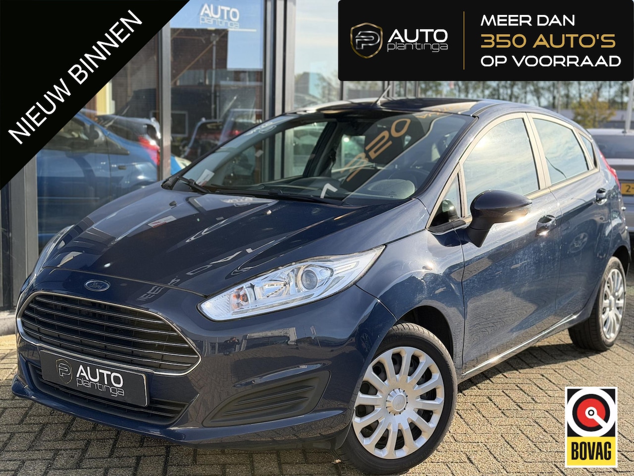 Ford Fiesta - 1.0 Style | NL AUTO | NAP | Lage KM Stand | Airco | Navigatie | 5 Deurs | - AutoWereld.nl