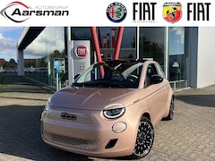 Fiat 500e - La Prima 42 kWh | Rosé Gold | Full option | Camera | Stoelverwarming | LED | Leder