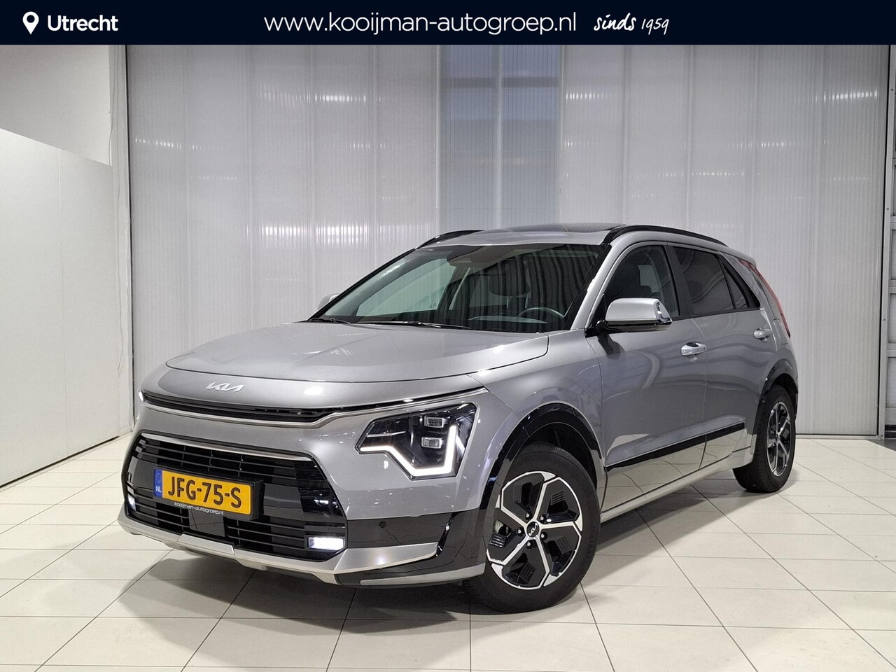 Kia Niro - 1.6 GDi Hybrid DynamicPlusLine Stoel en Stuur verwarming, Schuif kantel dak, Apple Carplay - AutoWereld.nl