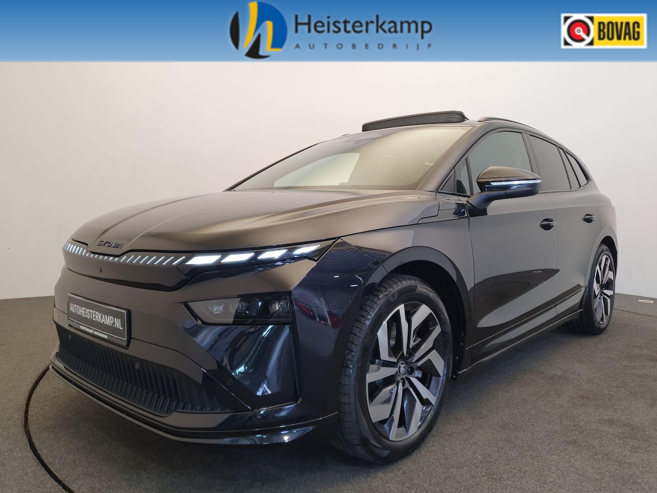 Skoda Enyaq iV - 85 Sportline 82 kWh 286pk 2.000kg trekgewicht, Panoramadak, Wegklapbare trekhaak - AutoWereld.nl