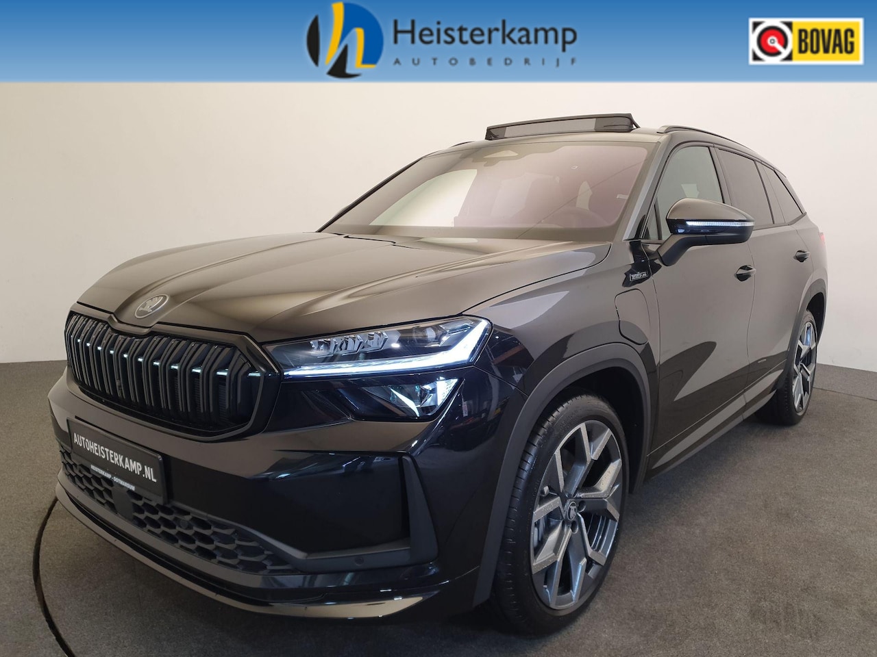 Skoda Kodiaq - 1.5 TSI PHEV DSG/AUT 204pk Sportline Business Wegklapbare trekhaak, Panoramadak, Winterpak - AutoWereld.nl
