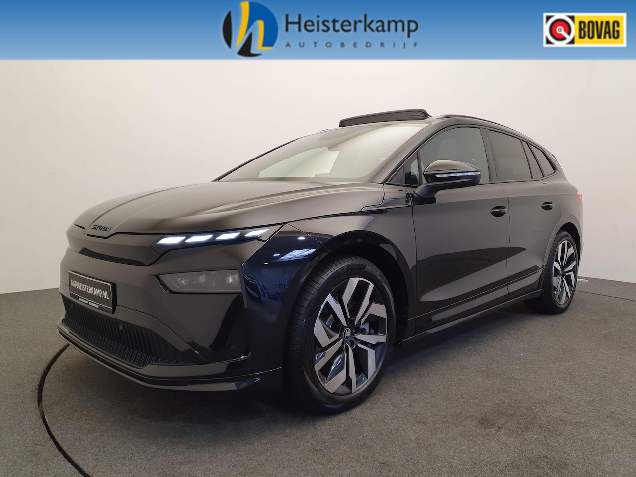 Skoda Enyaq iV - 85 Sportline 82 kWh 286pk Wegklapbare trekhaak, Panoramadak, Warmtepomp - AutoWereld.nl