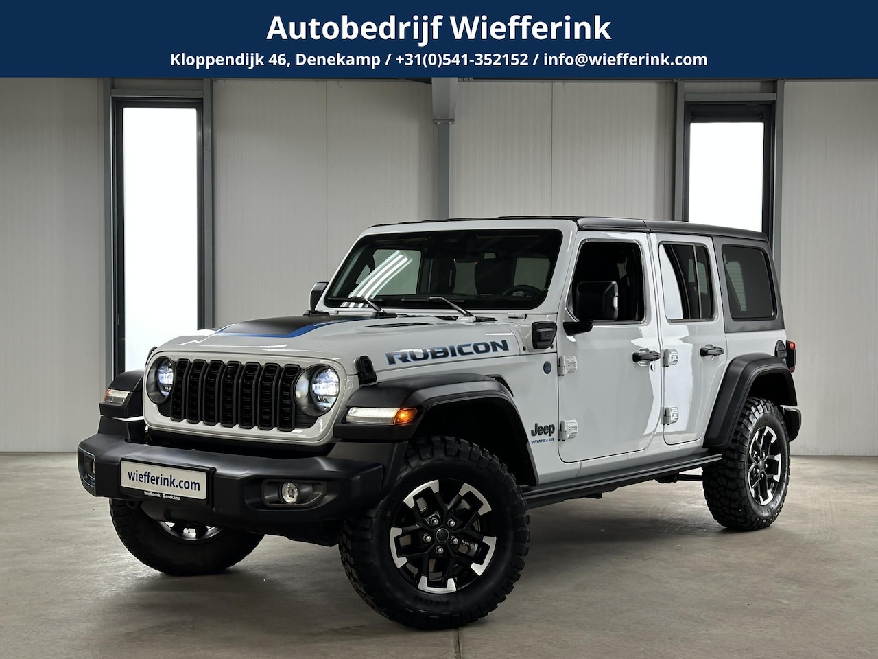 Jeep Wrangler Unlimited - 4xe 380 Rubicon PHEV Hard Top | Acc | Camera | Leder | - AutoWereld.nl