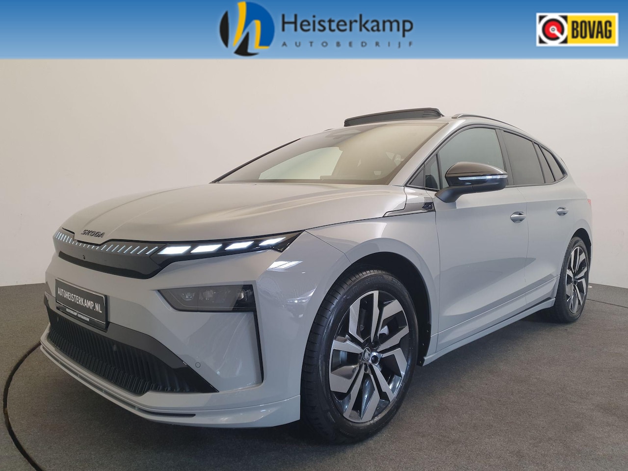 Skoda Enyaq iV - 85 Sportline 82 kWh 286pk 2.000kg trekgewicht, Panoramadak, Wegklapbare trekhaak - AutoWereld.nl