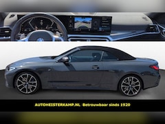 BMW 4-serie Cabrio - M440i 374 PK WideScreen Camera Stuurverwarming Memory 19 Inch