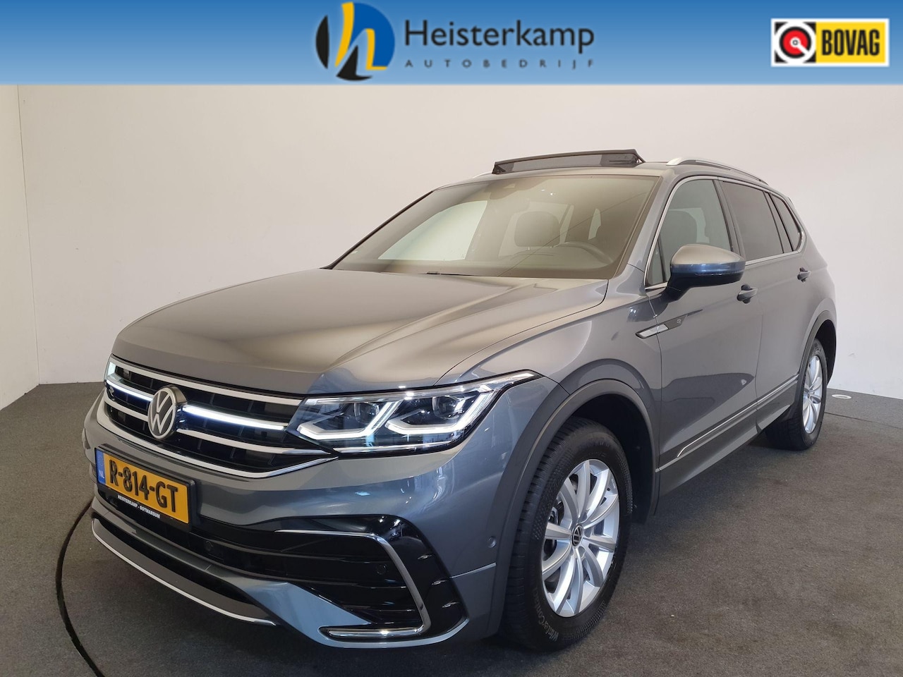 Volkswagen Tiguan Allspace - 1.5 TSI R-Line Business+ 7p. Panoramadak, Headup - AutoWereld.nl