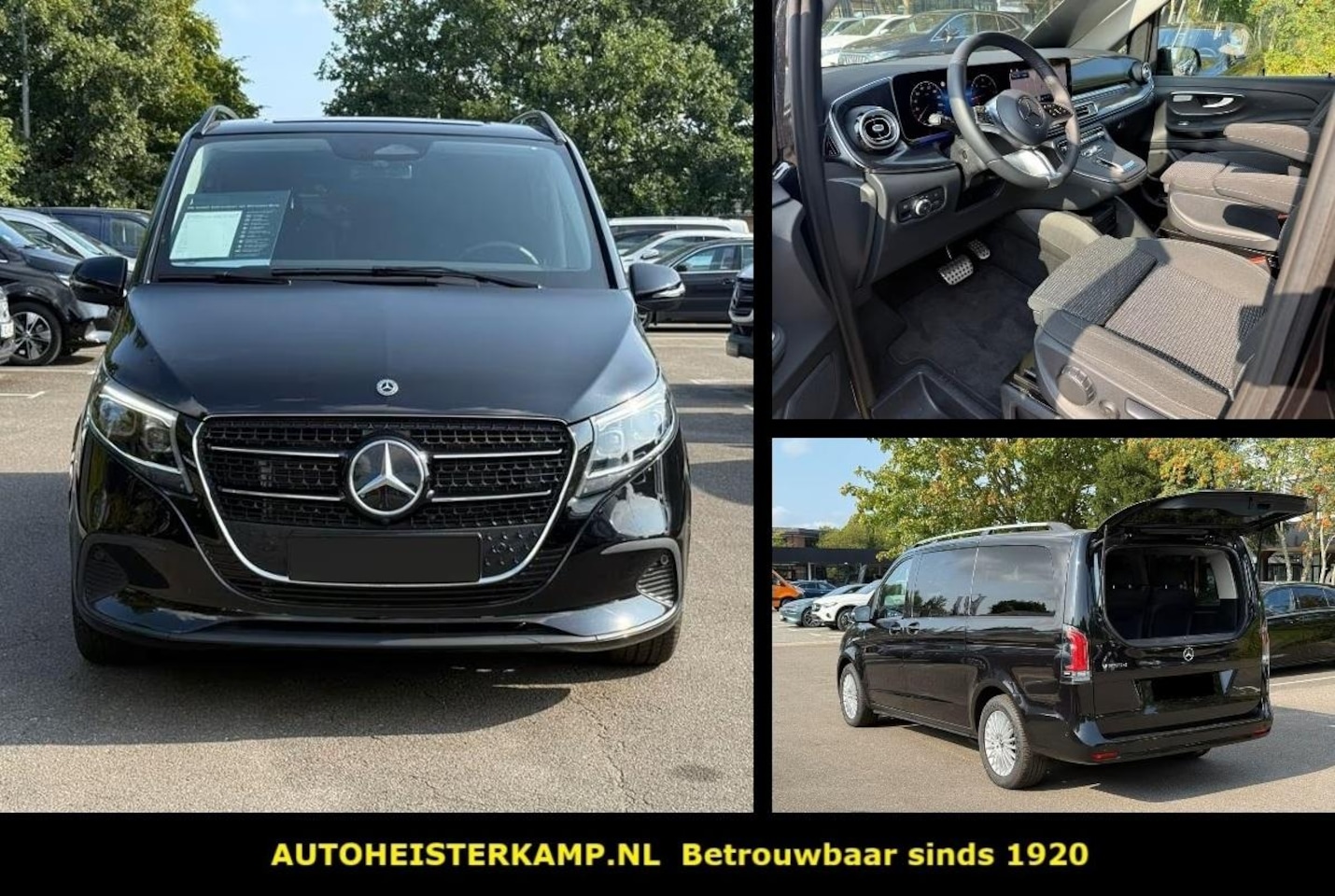 Mercedes-Benz V-klasse - 250d L2 Style 8 Personen Nieuw Model WIDESCREEN COCKPIT DISTRONIC EL. SCHUIFDEUREN TREKHAA - AutoWereld.nl