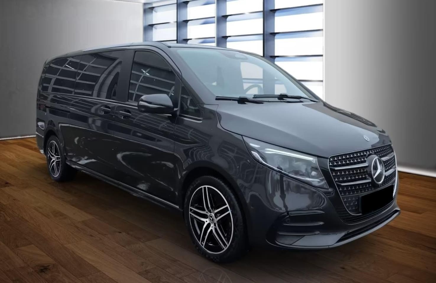 Mercedes-Benz V-klasse - 300d L3 AMG Avantgarde 8 personen EL. Schuifdeuren Burmester Distronic Multibeam 19 Inch - AutoWereld.nl