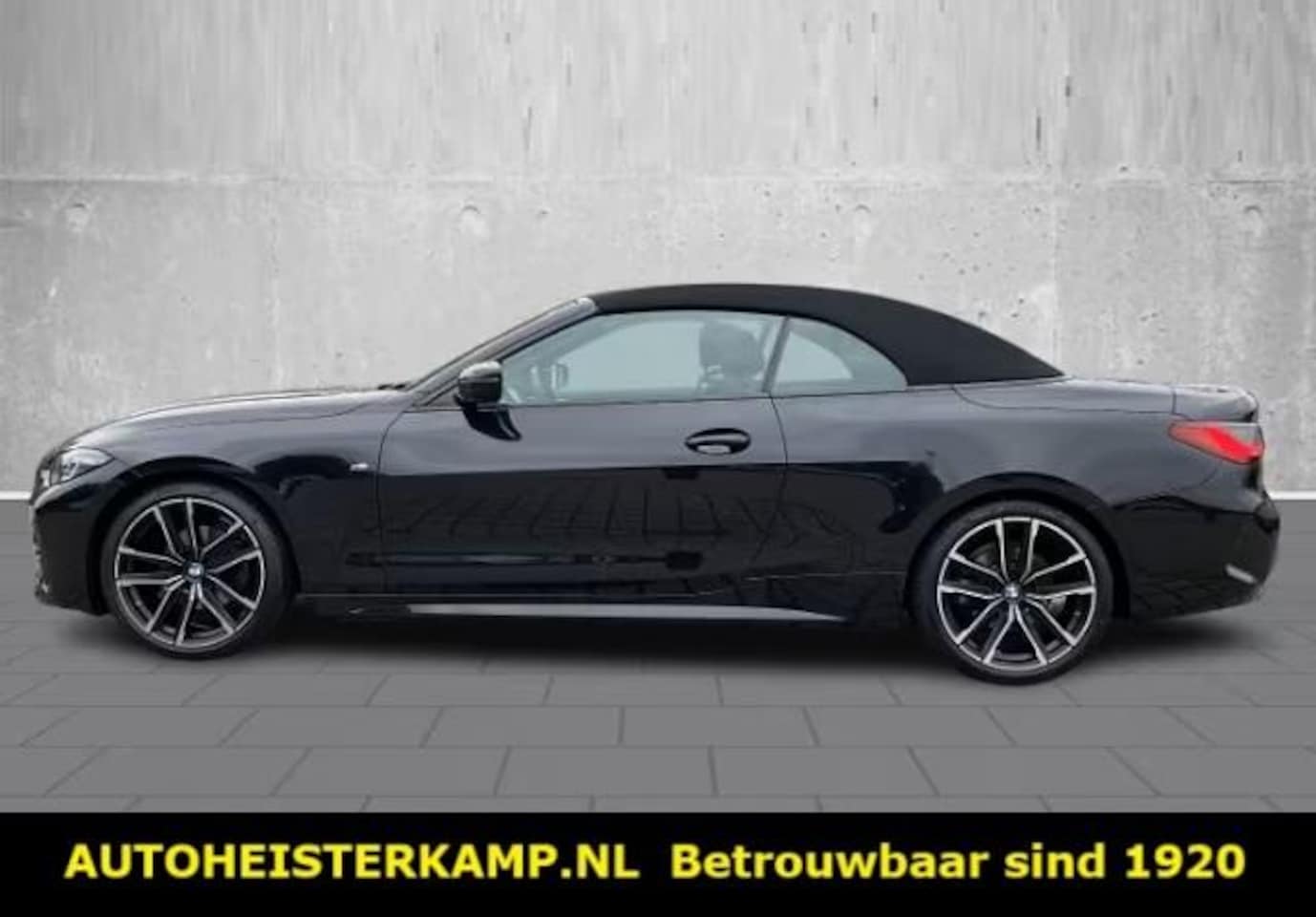 BMW 4-serie Cabrio - 420i M-Sport Trekhaak Navi Camera LED Keyless Stuur en Stoel verwarming - AutoWereld.nl