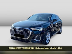 Audi Q3 Sportback - 45 TFSI e S Line 245 PK ACC Panoramadak Trekhaak Virtual Cockpit Stoelverwarming 19 Inch