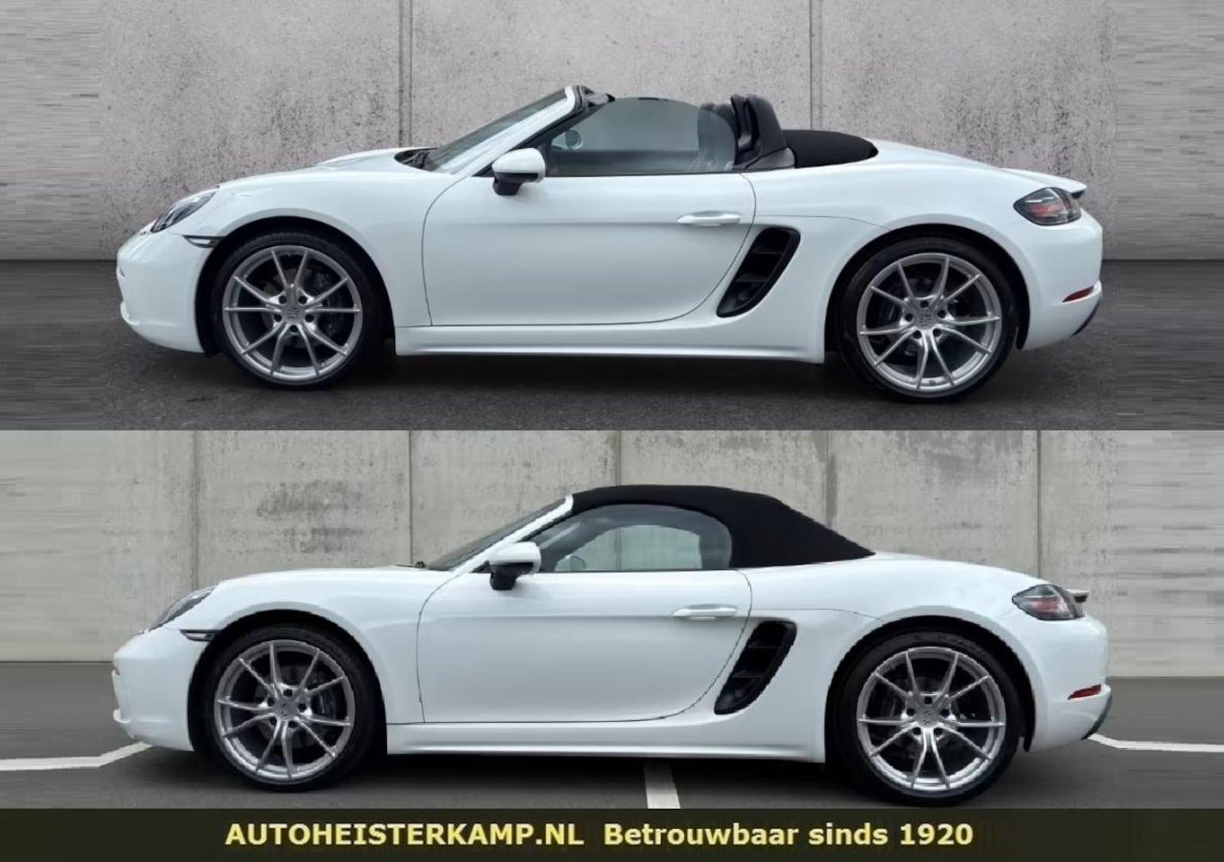 Porsche 718 Boxster - 2.0 PDK 300 PK ACC PCM Navi Camera Stuur en Stoelverwarming 20 Inch - AutoWereld.nl