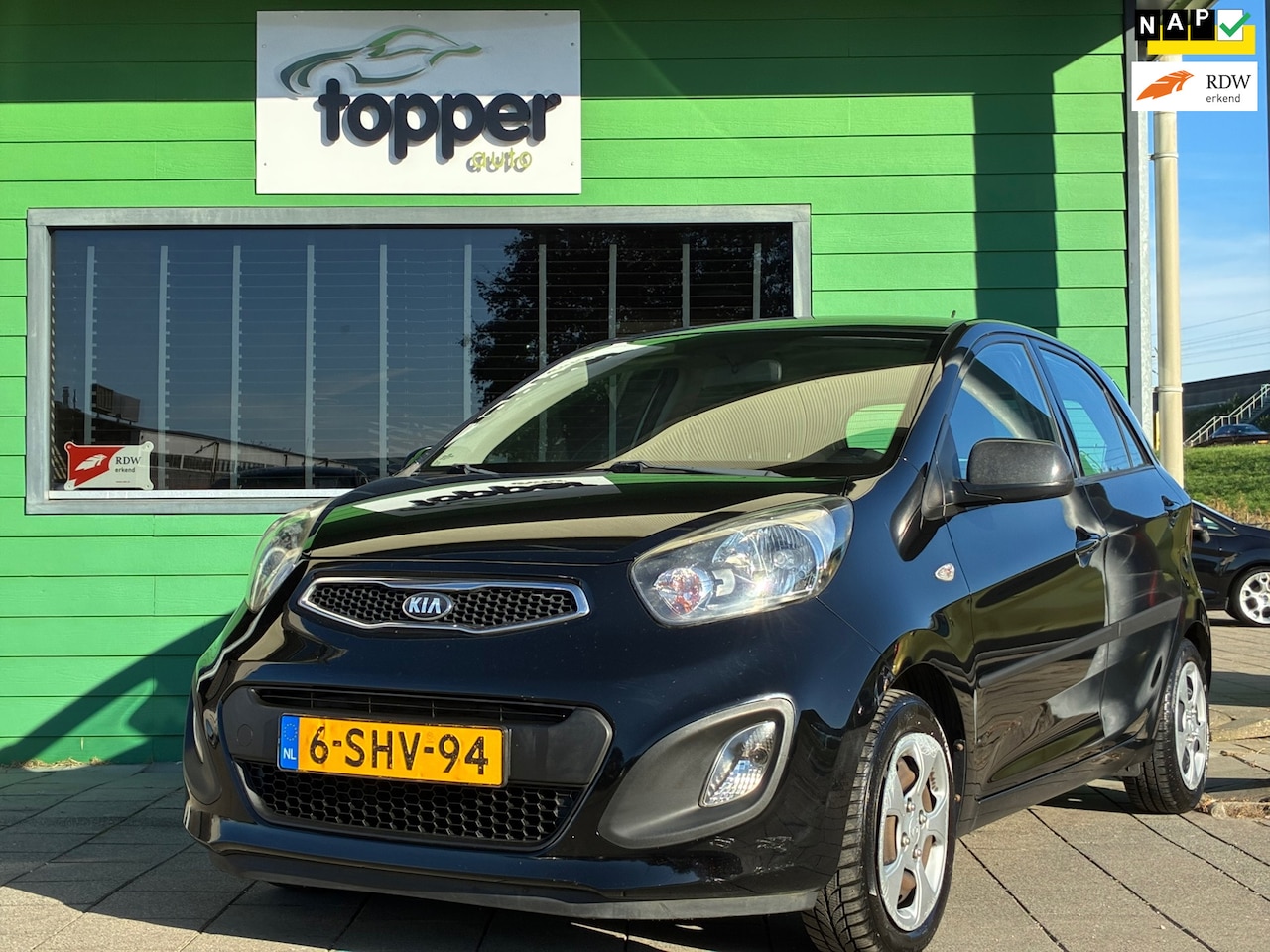 Kia Picanto - 1.0 CVVT ISG Comfort Pack|1e Eigenaar|Airco|Navigatie|Elektr.ramen|NAP|Nieuwe APK| - AutoWereld.nl
