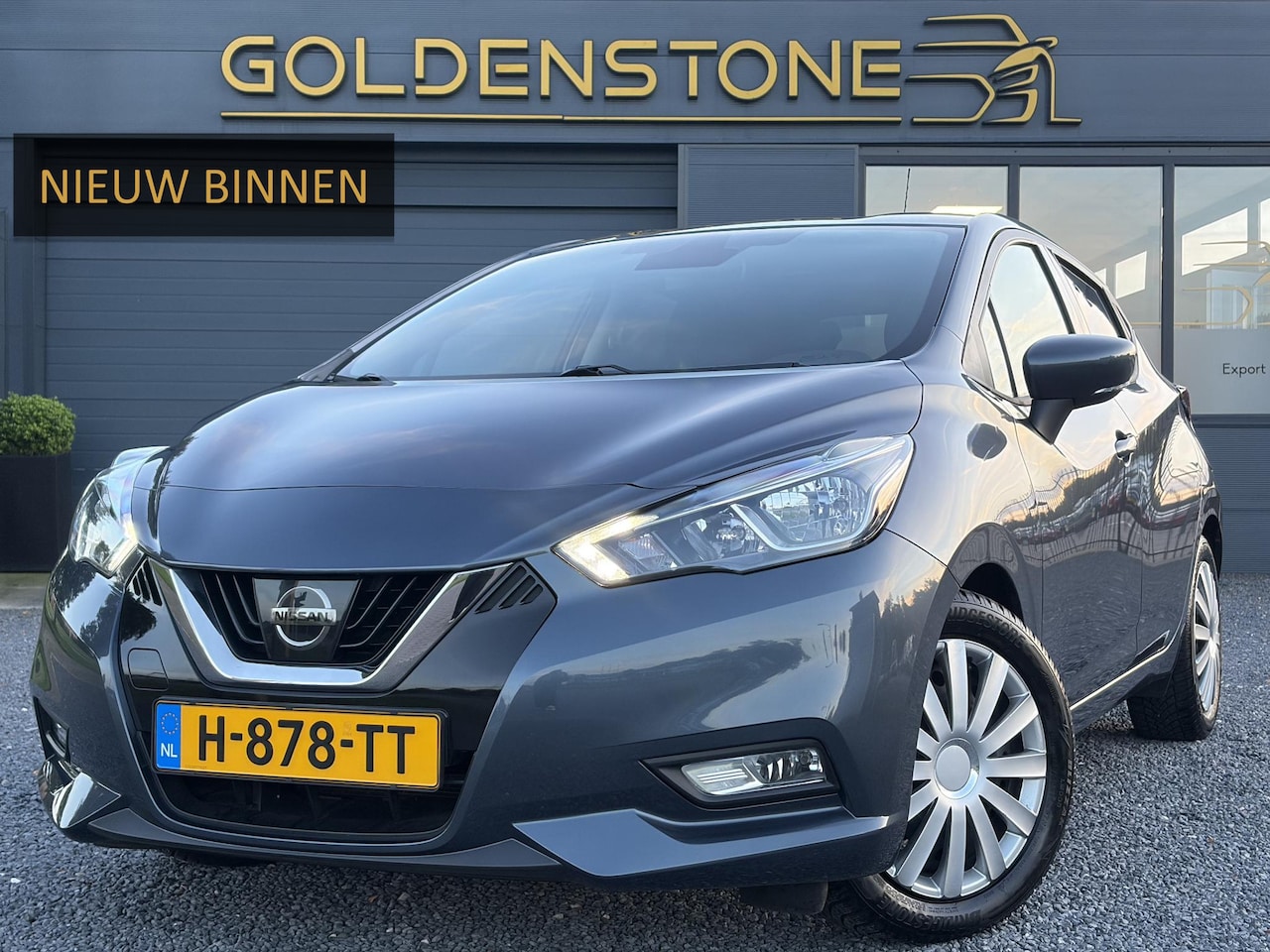 Nissan Micra - 1.0 IG-T N-Connecta ✓1e Eigenaar✓Dealer Onderhouden✓Camera✓Navi✓Airco✓Cruise✓Pdc✓101pk✓Wei - AutoWereld.nl