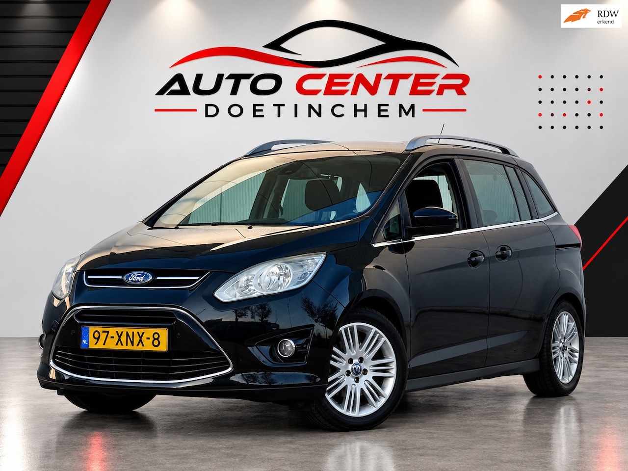 Ford Grand C-Max - 1.6 SCTi Titanium 7persoons Navi NweApk - AutoWereld.nl