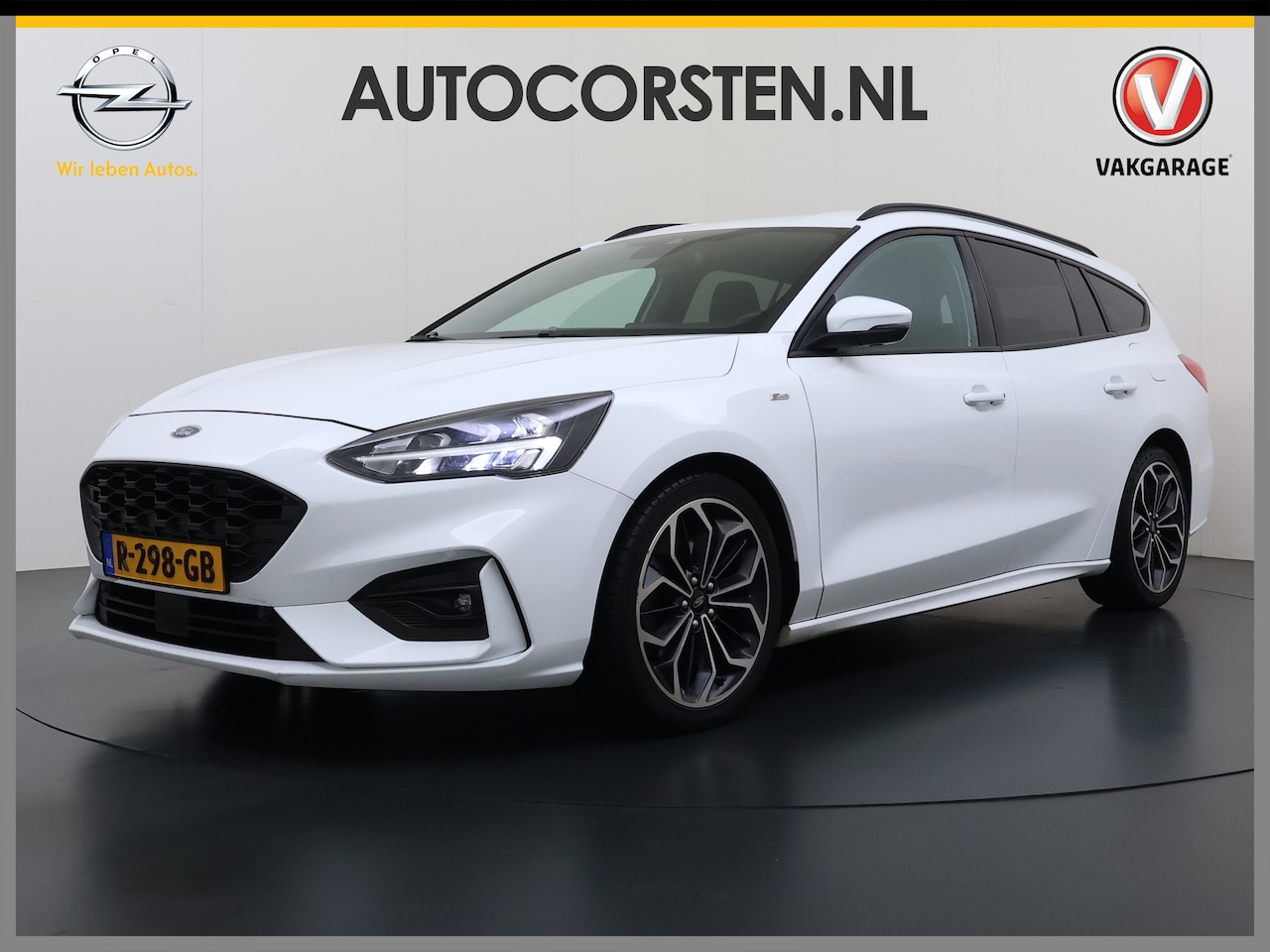 Ford Focus Wagon - 1.5T 150PK Automaat ST Line Design Automaat Adap.Cruise Stoel+Stuur+Voorruitverwarming App - AutoWereld.nl