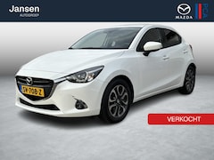 Mazda 2 - 2 1.5 Skyactiv-G GT-M All-season, Navi, Stoelverwarming, Climate, Cruise, LMV 15 Inch, Blu