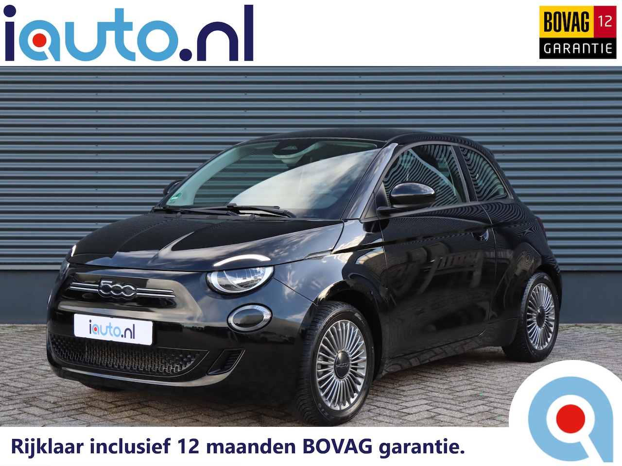 Fiat 500e - 42 kWh Icon 119pk LED/CarPlay/Keyless/Ecc/Crc/Dab+/16" - AutoWereld.nl