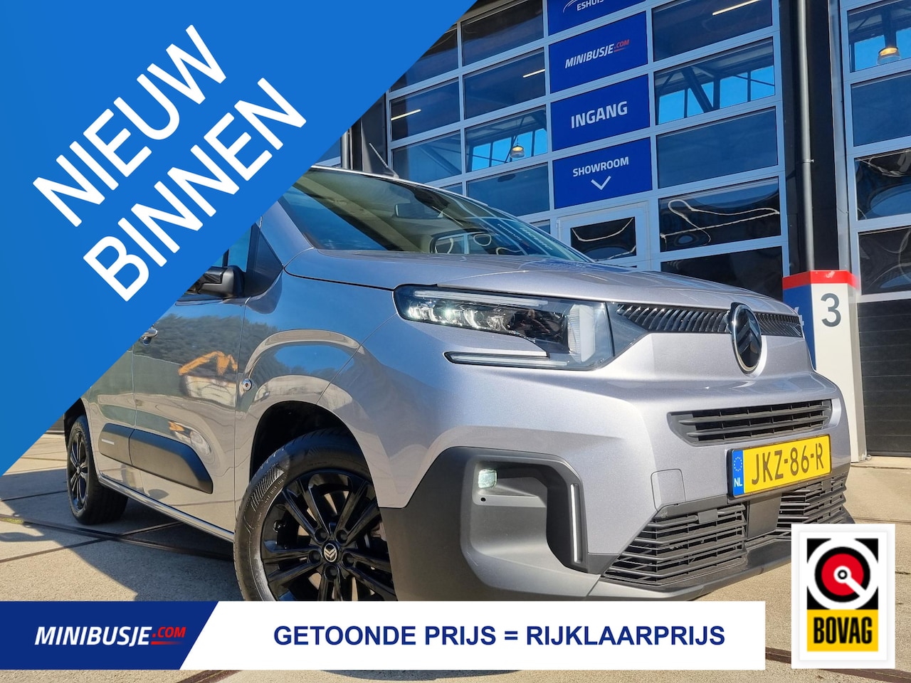 Citroën Berlingo - 1.2 PureTech Shine NIEUW MODEL / 10.000 KM. / 1e Eig. - AutoWereld.nl