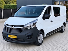 Opel Vivaro - 1.6 CDTI L2H1 BI TURBO DUBBELE CABINE NIEUWSTAAT NAVI PDC AIRCO ELEKTR PAKKET