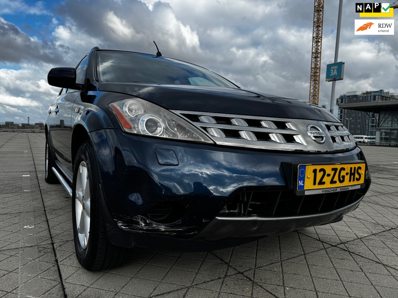Nissan Murano - 3.5 V6 4WD CLIMA CRUISE CAMERA SCHUIFDAK NAP - AutoWereld.nl
