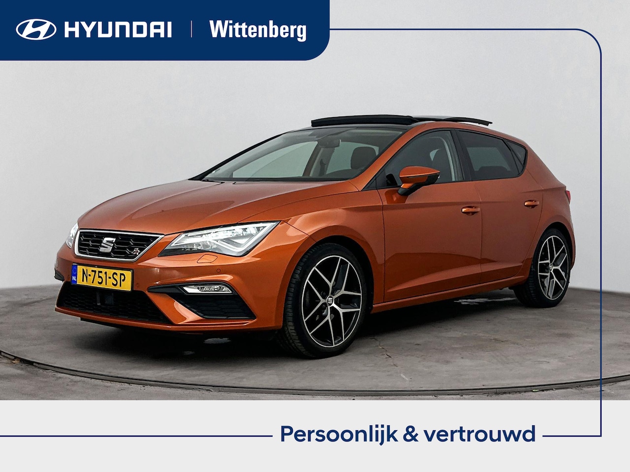 SEAT Leon - 1.4 EcoTSI FR BUSINESS INTENSE | SCHUIF KANTEL DAK | AFNEEMBARE TREKHAAK | 18'' LM VELGEN - AutoWereld.nl