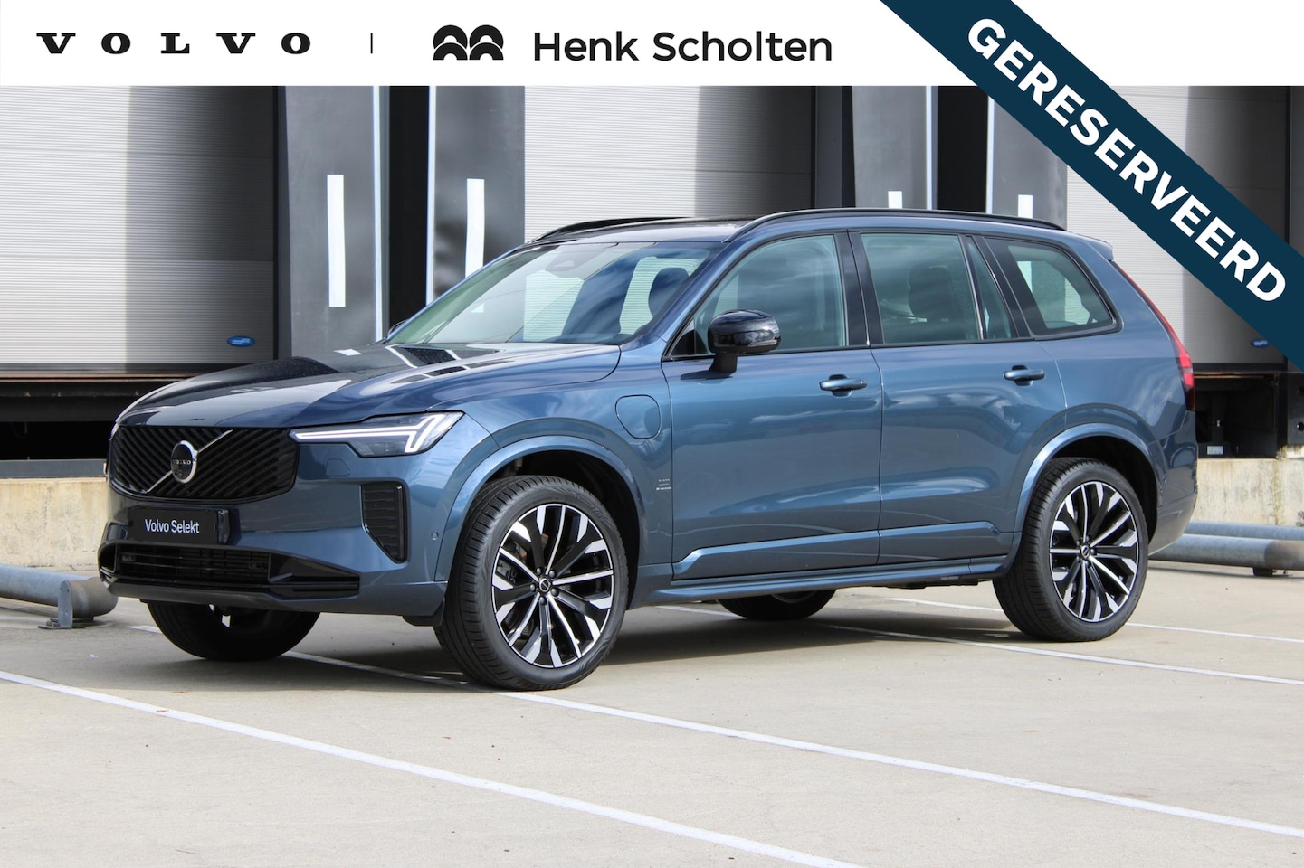 Volvo XC90 - T8 Plug-in hybrid AWD Ultra Dark | Luchtvering | Trekhaak | Panoramadak | Head-up display - AutoWereld.nl