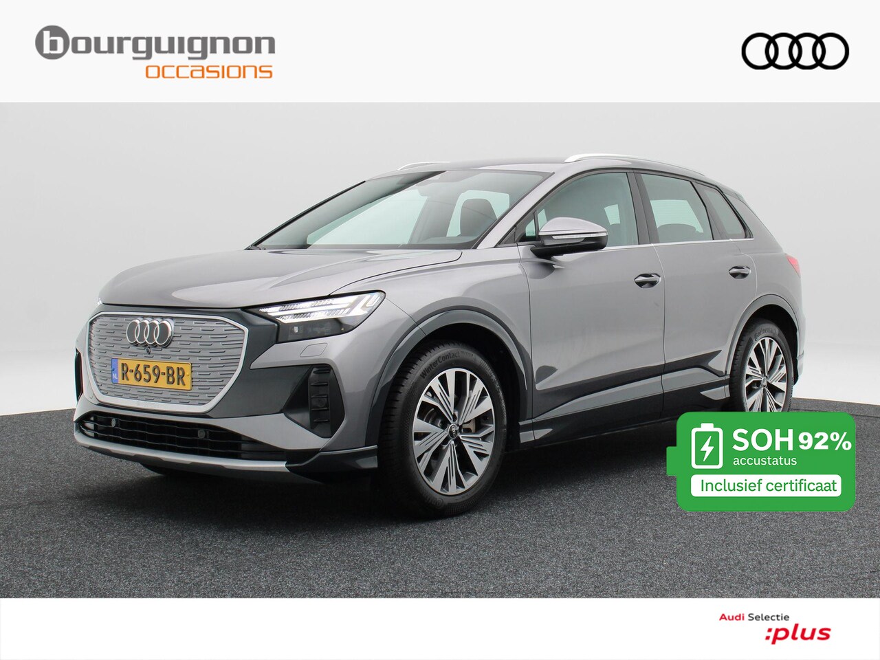 Audi Q4 e-tron - 45 quattro Advanced edition 77 kWh 265 Pk | Stoelverwarming | Matrix LED | Sonos Audio | 1 - AutoWereld.nl