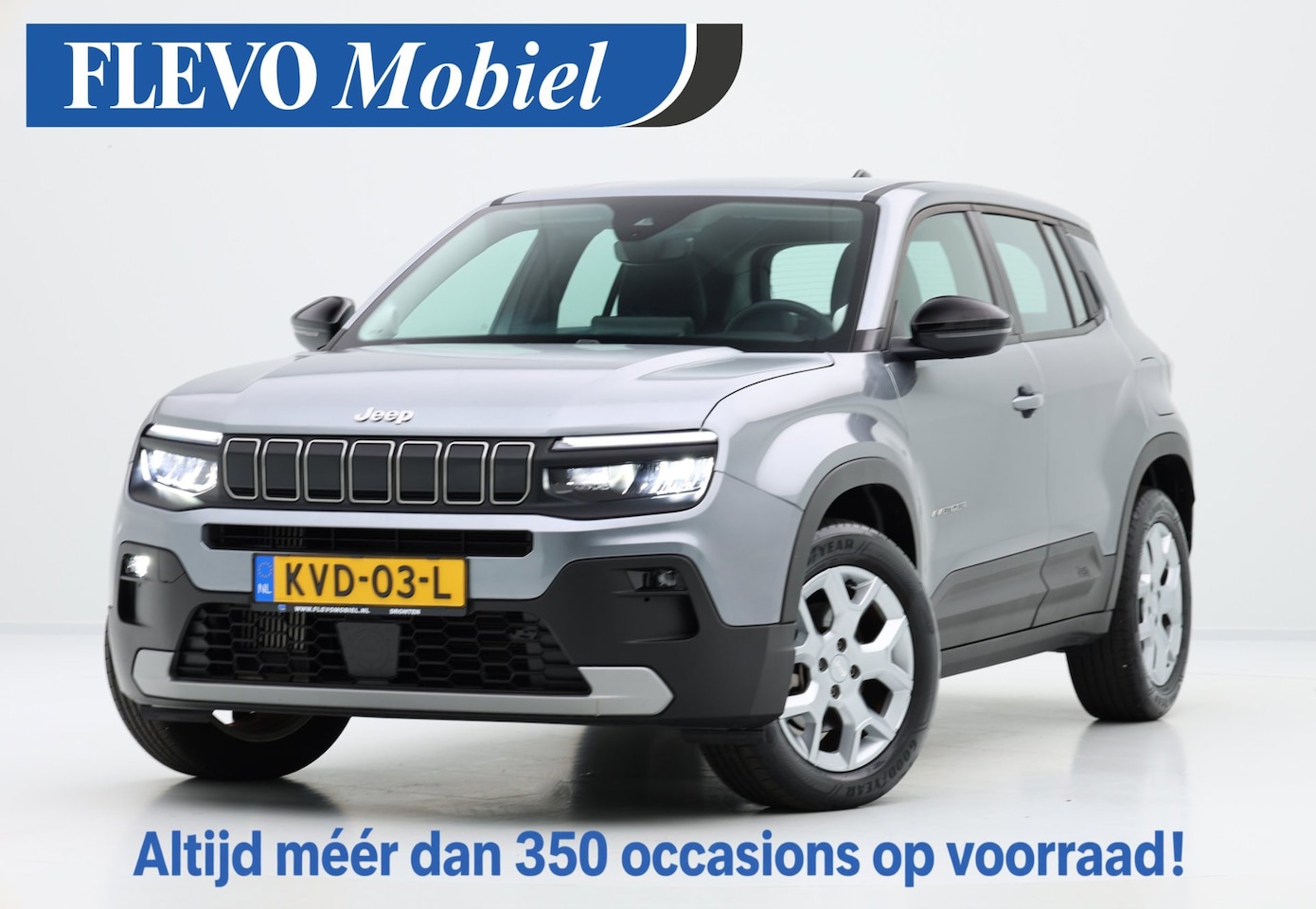 Jeep Avenger - 1.2 e-Hybrid Altitude Aut. CarPlay|Cam|Clima|Half Leder|LMV - AutoWereld.nl